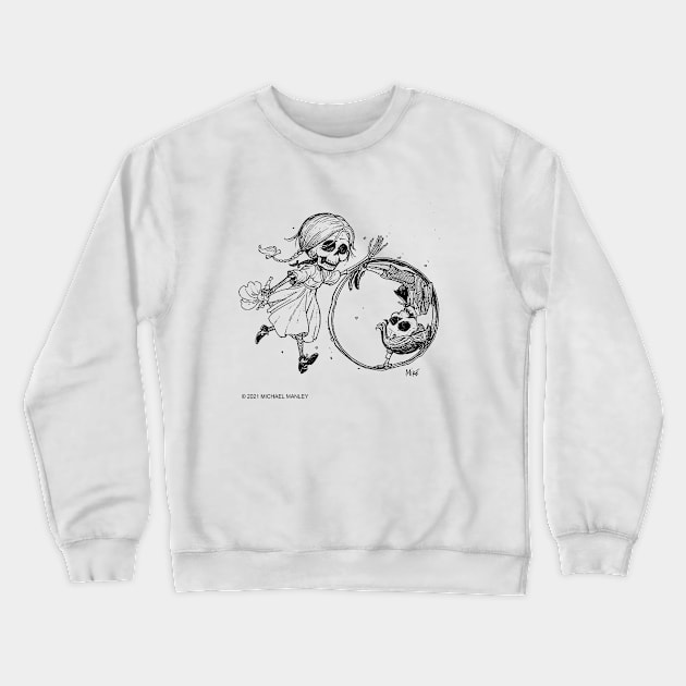 Roll-On Crewneck Sweatshirt by drawmanley